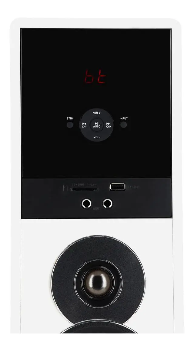 Alt view image 3 of 7 - TM80W Bluetooth Home Theater Tower Speaker System+(2) 8" Subwoofers!