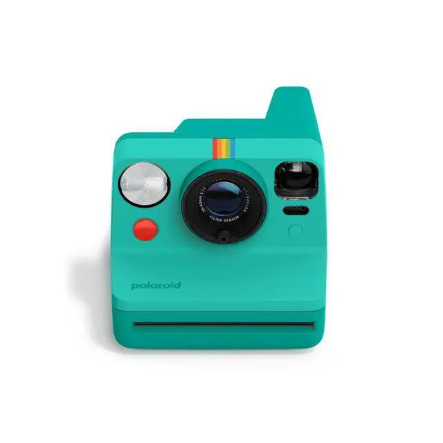 Alt view image 2 of 6 - Now Generation 3 Instant Camera (Teal) Bundle | Includes Now Gen 3 Plus 8-Exposure I-Type Film, USB-C Rechargeable, 2-Lens Autofocus, Tripod Mount