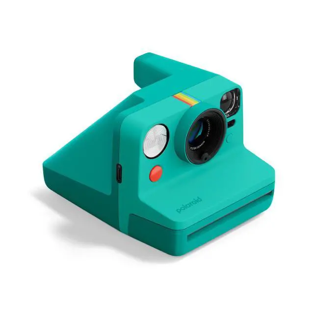 Alt view image 3 of 6 - Now Generation 3 Instant Camera (Teal) Bundle | Includes Now Gen 3 Plus 8-Exposure I-Type Film, USB-C Rechargeable, 2-Lens Autofocus, Tripod Mount