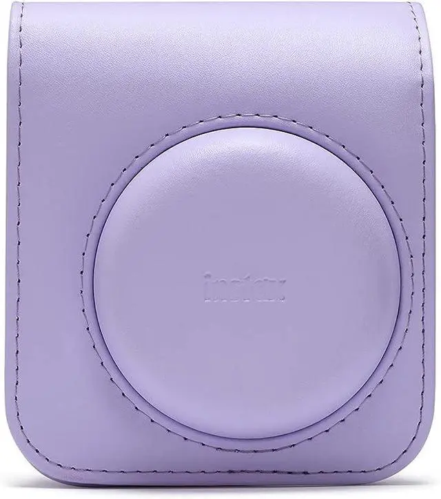 Alt view image 3 of 6 - INSTAX MINI 12 Instant Film Camera (Lilac Purple) Bundle, Includes: INSTAX Mini Film (20 Exposures), INSTAX Mini 12 Case and More (5 Items)
