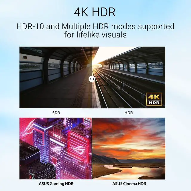 Alt view image 4 of 7 - 27 inch 4K Monitor, UHD(3840 x 2160), IPS, 75Hz, HDR10, Adaptive Sync, Eye Care Plus, DisplayPort, HDMI, Built-in Speakers, DisplayWidget Center, Blue Light Filter, Flicker-Free, VESA Mountable