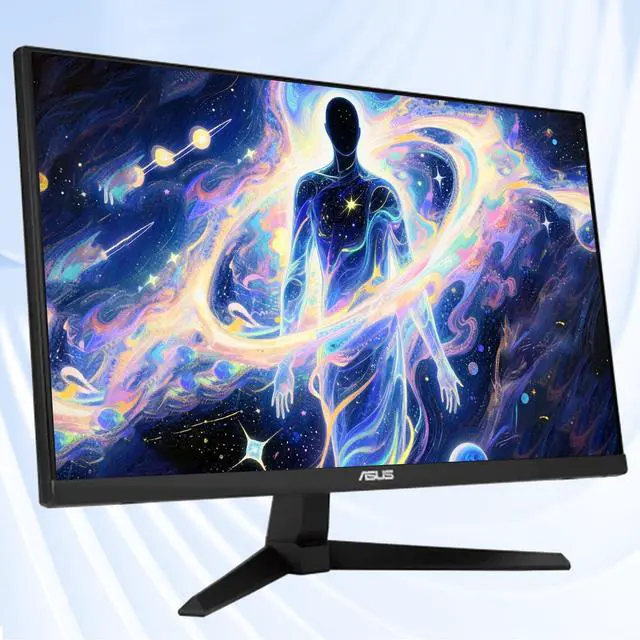 Alt view image 2 of 7 - 27" FHD Gaming Monitor, Fast IPS, 240Hz, 0.3ms, AMD FreeSync Premium, G-SYNC Compatible, HDR10, ELMB Sync, 99% sRGB, Eye Care, DisplayPort, HDMI, Speakers, VESA Mount, Tilt Adjustment, Black