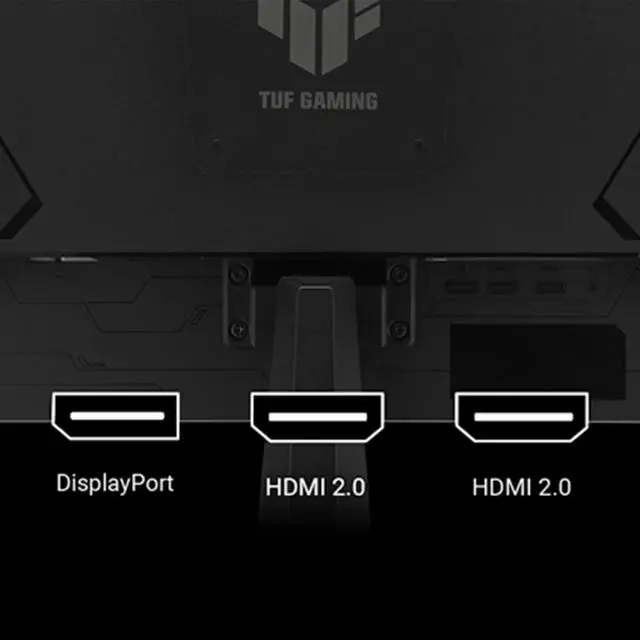 Alt view image 7 of 7 - 27" FHD Gaming Monitor, Fast IPS, 240Hz, 0.3ms, AMD FreeSync Premium, G-SYNC Compatible, HDR10, ELMB Sync, 99% sRGB, Eye Care, DisplayPort, HDMI, Speakers, VESA Mount, Tilt Adjustment, Black