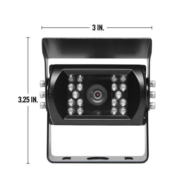 Alt view image 2 of 4 - Waterproof Backup Camera with Infra-red Night Vision - Commercial Grade - Built for RV's, Trucks, Trailers and Buses - RVS-770-03