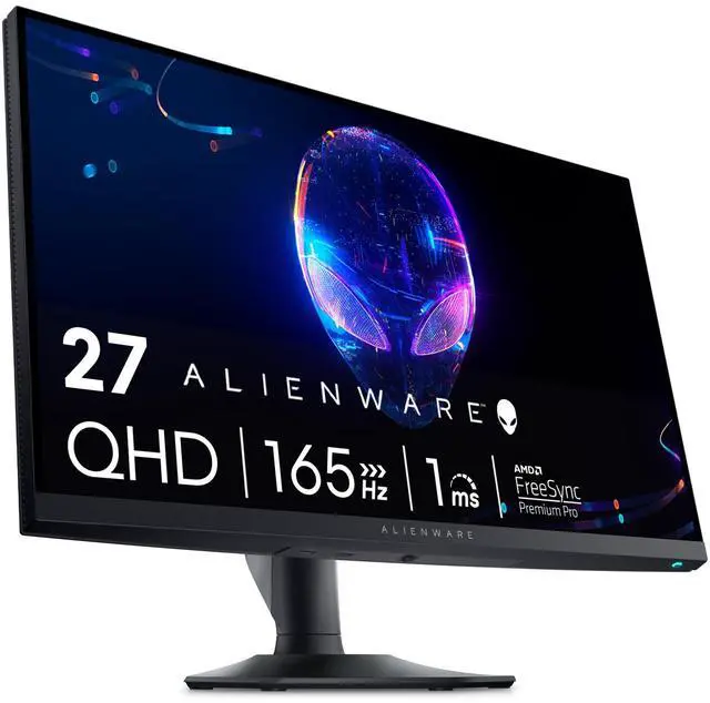Main image of AW2724DM Gaming Monitor - 27" QHD (2560 x 1440) 180Hz w Overclock, AMD FreeSync Premium Pro, NVIDIA G-SYNC, VESA Display - Black,Black/Silver