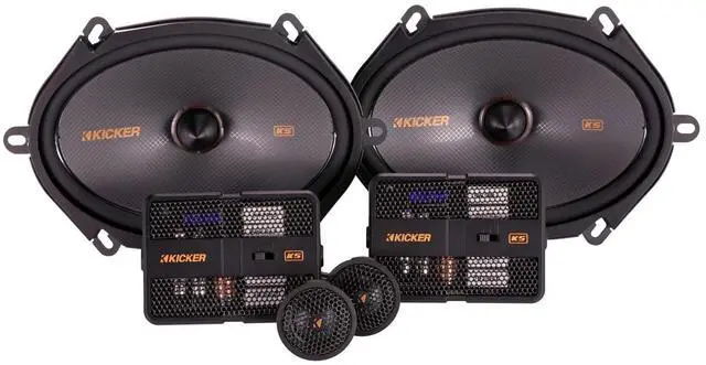 Main image of 51KSS6804 KS-Series 6x8 Component System with 1" tweeters, 4-Ohm, Pair