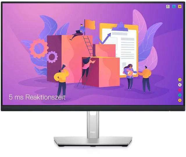 Main image of P2422H 24 Inch Full HD (1920 x 1080) Monitor, 60Hz, IPS, 5ms, 99% sRGB, DisplayPort, HDMI, VGA, 5x USB, Black