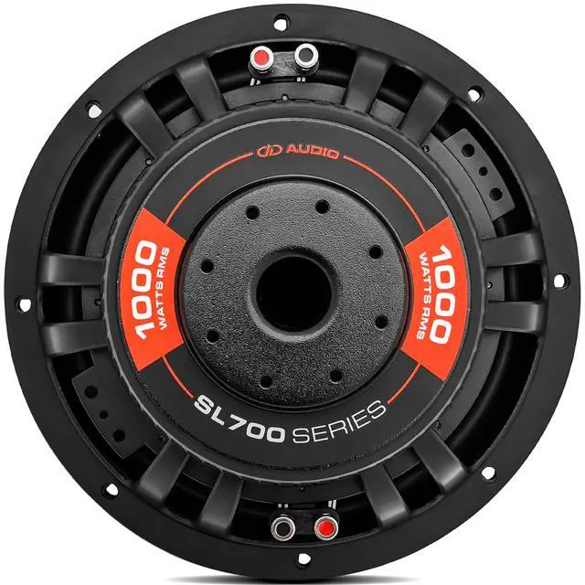 Alt view image 5 of 7 - SL712-D2 12" 1000W RMS Dual 2-Ohms Hi-Def Shallow Subwoofer