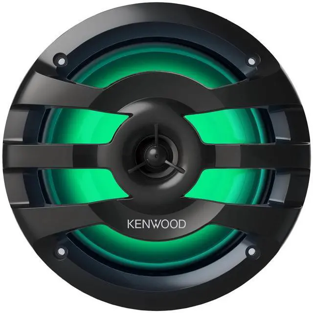 Alt view image 2 of 6 - KFC-1673MRBL 6-3/4" Marine/Car Speakers Black w/RGB