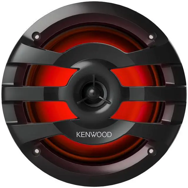Alt view image 4 of 6 - KFC-1673MRBL 6-3/4" Marine/Car Speakers Black w/RGB