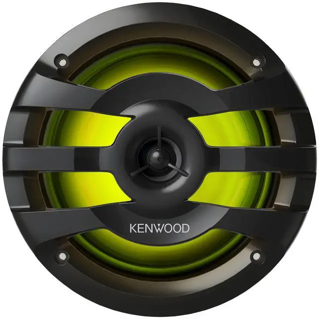 Alt view image 6 of 6 - KFC-1673MRBL 6-3/4" Marine/Car Speakers Black w/RGB