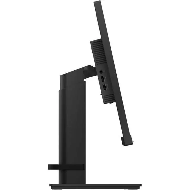 Alt view image 3 of 7 - ThinkVision T24i-20 24" Full HD WLED LCD Monitor - Raven Black in-Plane Switching (IPS) Technology - 1920 x 1080 - HDMI - VGA - DisplayPort - USB Hub HDMI