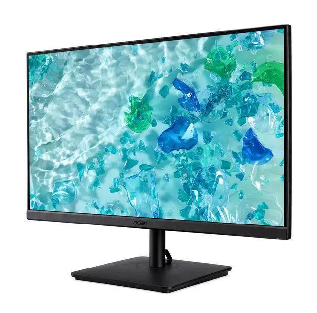 Alt view image 3 of 6 - 27" FHD IPS Monitor with 4ms Response Time | Anti Glare, VESA Mount (100mm), VGA, HDMI, & Dockztorm Hub, Black Color
