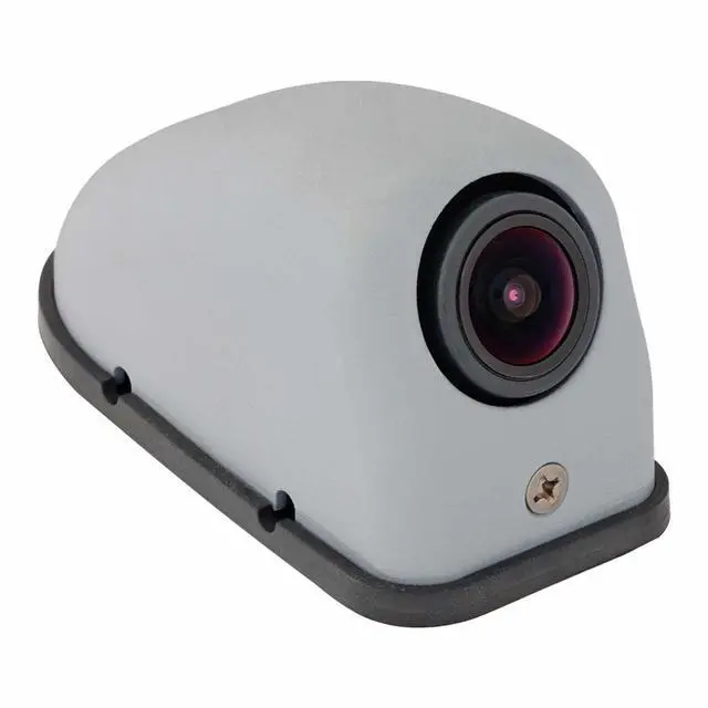 Main image of VCMS12LGPR Model VCMS12L Super CMOS Color Side Body Camera for Vehicles Left Side with Rubber Lens Cover, Waterproof (IPX6), Zinc Alloy Housing in Gray Color, Replaces VCMS36 and VCCSID