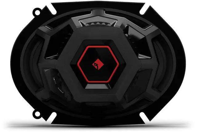 Alt view image 4 of 6 - P1V2-68 Punch P1 6x8 3-Way Coaxial Speakers (Pair) | Upgrade Sound Clarity for Factory Systems, 4-Ohm Full Range, 75-Watts RMS / 150-Watts Peak