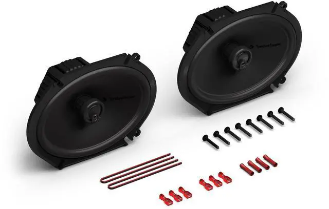 Alt view image 5 of 6 - P1V2-68 Punch P1 6x8 3-Way Coaxial Speakers (Pair) | Upgrade Sound Clarity for Factory Systems, 4-Ohm Full Range, 75-Watts RMS / 150-Watts Peak