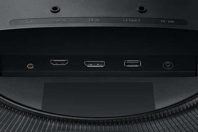 Alt view image 4 of 5 - G55C 32-in Odyssey Curved Gaming Computer LED Monitor - LS32CG552ENXZA