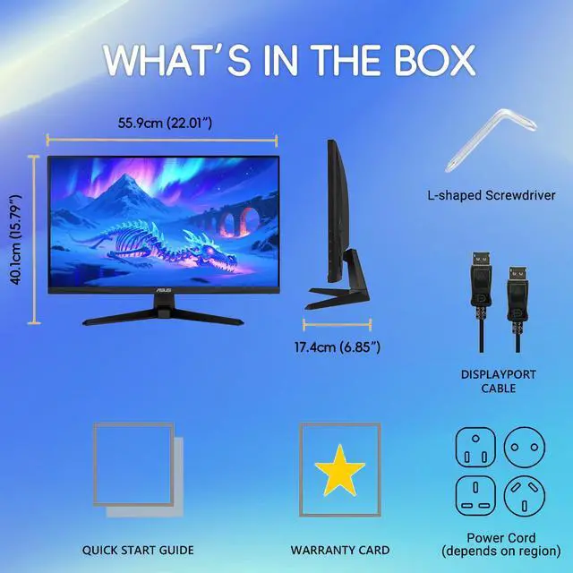 Alt view image 6 of 7 - TUF Gaming 24.5" FHD Monitor, 310Hz, 0.3ms, IPS, G-SYNC Compatible, FreeSync Premium, Extreme Low Motion Blur Sync, 99% sRGB, DisplayPort & 2 x HDMI, Height/Tilt/Pivot/Swivel, Gaming AI, Black