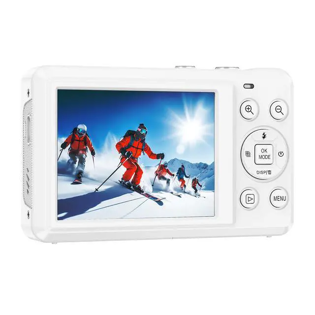Alt view image 2 of 6 - 5K Digital Camera - 72MP UHD Digital Cameras for Photography - Autofocus Point and Shoot Small Camera with Flash for Kids - 2.8 Inch Screen Compact Portable Vlogging Camara with 16X Zoom, 32GB SD Card