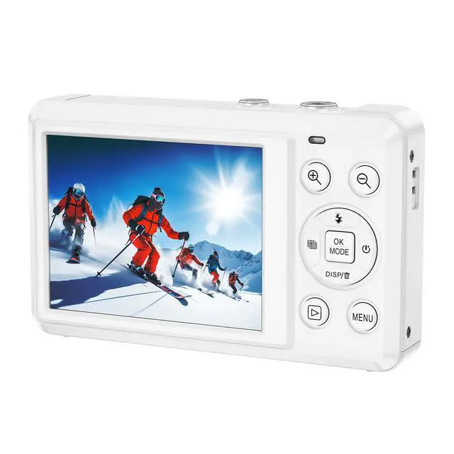 Alt view image 4 of 6 - 5K Digital Camera - 72MP UHD Digital Cameras for Photography - Autofocus Point and Shoot Small Camera with Flash for Kids - 2.8 Inch Screen Compact Portable Vlogging Camara with 16X Zoom, 32GB SD Card