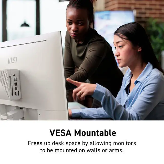 Alt view image 6 of 7 - PRO MP273QW E2 AMZ 27-inch IPS 2560 x 1440 (QHD) Computer Monitor, 100Hz, Adaptive-Sync, HDMI, VESA Mountable, Tilt, Speaker, 1ms, White
