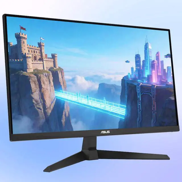 Alt view image 2 of 7 - TUF Gaming 27" FHD Monitor, 200Hz, 0.3ms, Fast IPS, 99% sRGB, G-SYNC Compatible, ELMB, Gaming AI, AMD FreeSync, Low Blue Light, DisplayPort & 2 x HDMI, Tilt, VESA, Black
