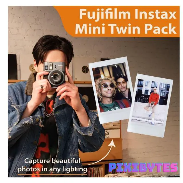 Alt view image 4 of 7 - Instax Mini 41 Instant Film Camera... (Camera + 2 Twin Pick)