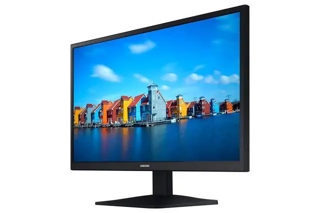 Alt view image 2 of 7 - S33A Series 24-Inch FHD 1080p Computer Monitor, HDMI, VA Panel, Eye Saver Mode, Game Mode (LS24A338NHNXZA), Black
