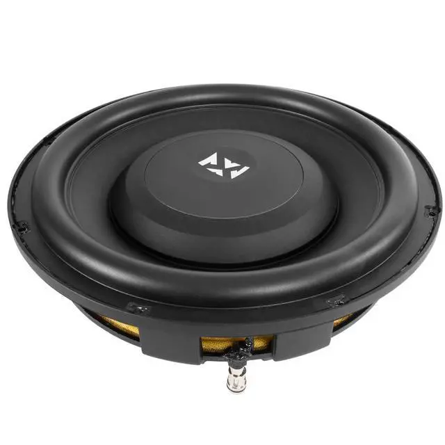 Alt view image 6 of 7 - SQW124 12" SQ-Series Shallow-Mount Car Subwoofer | 1200W Peak / 600W RMS, Dual 4-Ohm, Die-Cast Aluminum Basket, Compact Depth Design