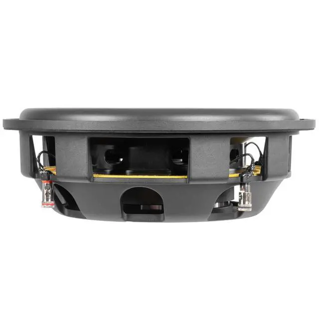Alt view image 5 of 7 - SQW124 12" SQ-Series Shallow-Mount Car Subwoofer | 1200W Peak / 600W RMS, Dual 4-Ohm, Die-Cast Aluminum Basket, Compact Depth Design