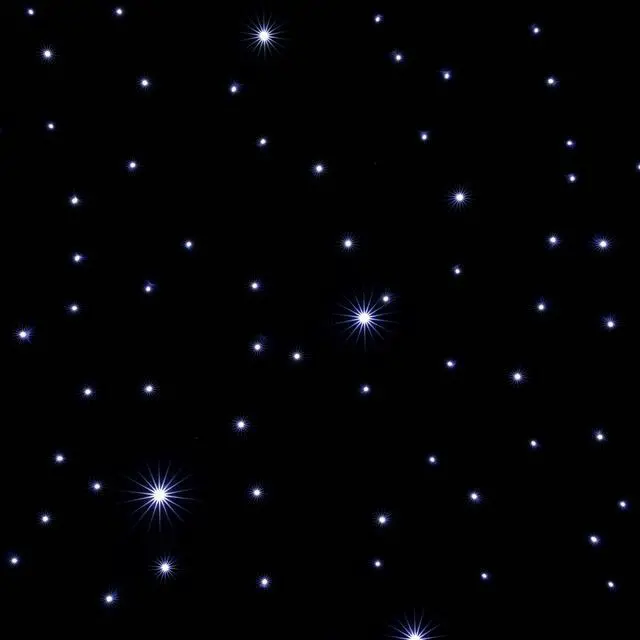Alt view image 4 of 7 - LED Background 13FTx13FT White Backdrop LED Star Curtain with DMX Control Fire Retardant Star Background for Wedding Party DJ Event Stage Show