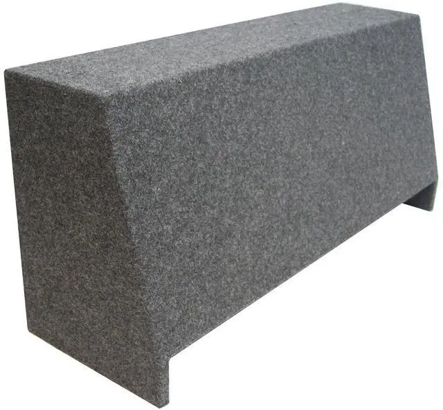 Alt view image 3 of 5 - ASC JEEP2X10 Compatible with 1987-2006 Jeep Wrangler YJ TJ Kicker Comp C10 Dual 10" Custom Sub Box Enclosure and 43C104-N 10" Comp C10 Series Sub