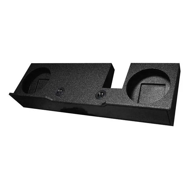 Alt view image 4 of 7 - QPower Underseat Downfire Dual 12in Sealed Subwoofer Enclosure, Sub Box Compatible with Ford F-150 SuperCrew 2004-2008