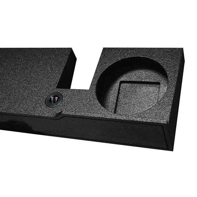 Alt view image 7 of 7 - QPower Underseat Downfire Dual 12in Sealed Subwoofer Enclosure, Sub Box Compatible with Ford F-150 SuperCrew 2004-2008