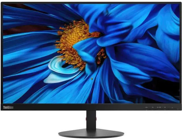 Main image of ThinkVision S24e 23.8-Inch Full HD WLED Backlit LCD Monitor 1920 x 1080 - 16.7 Million Colors - FreeSync - HDMI - VGA - Raven Black