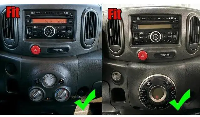 Alt view image 2 of 7 - Car Stereo Radio Compatible for Nissan Cube 2009 with Carplay Android Auto | GPS Navigation 7in Touchscreen Car Radio Player with Bluetooth Wifi FM/RDS SWC Mirror Link + Backup Camera