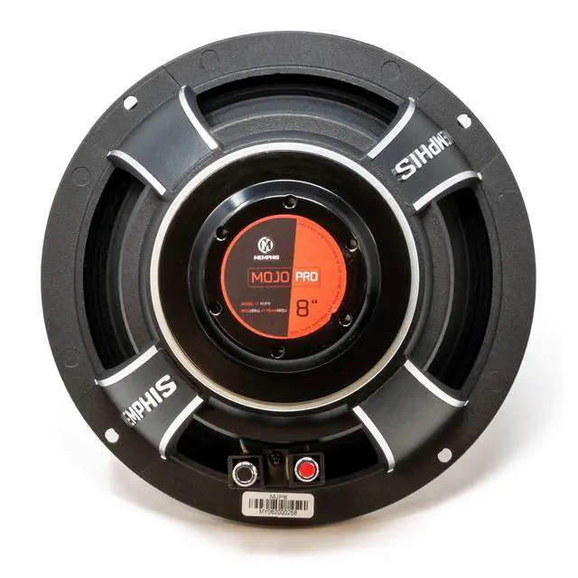 Alt view image 3 of 5 - MJP8 8" MOJO Pro Mid-Range Speaker - Sold Individually | Punchy vocal clarity cuts through bass, high-output design for car SPL builds, single unit install, 8 inch size