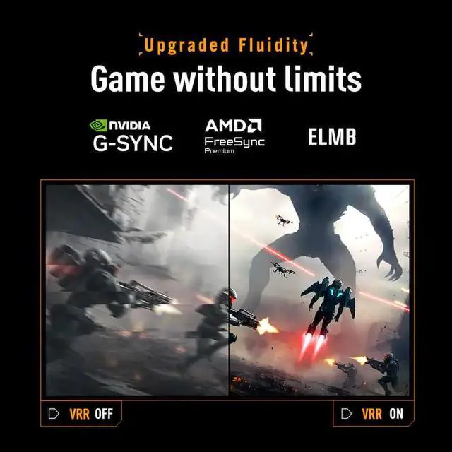 Alt view image 5 of 7 - TUF Gaming 24" FHD Monitor, 200Hz, 0.3ms, Fast IPS, 99% sRGB, G-SYNC Compatible, ELMB, Gaming AI, AMD FreeSync, Low Blue Light, DisplayPort & 2 x HDMI, Tilt, VESA, Black