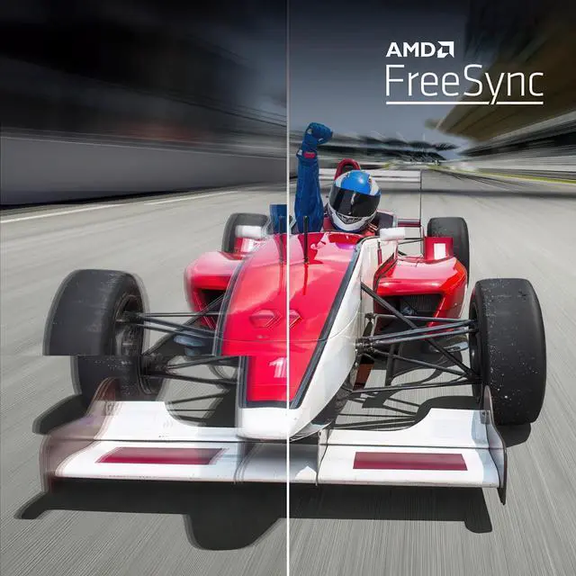 Alt view image 6 of 6 - 27" FHD Gaming Monitor, 144Hz, 1ms, IPS, 99% sRGB, HDMI, VGA, AMD FreeSync, Zero-Frame Design, Tilt, Anti-Glare, Wall Mountable, Black