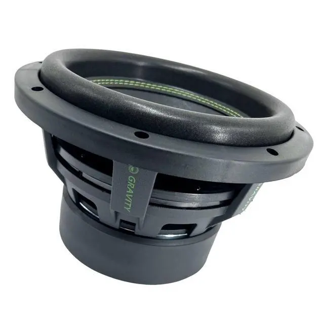 Alt view image 2 of 7 - 1x 10 Inch 2000 Watt Car Audio Subwoofer w/ 4 Ohm DVC 10" Sub - Single - Feature Dual Voice Coil, Thick Magnet, Design for Car, ATV, Van, High Performance Car Show