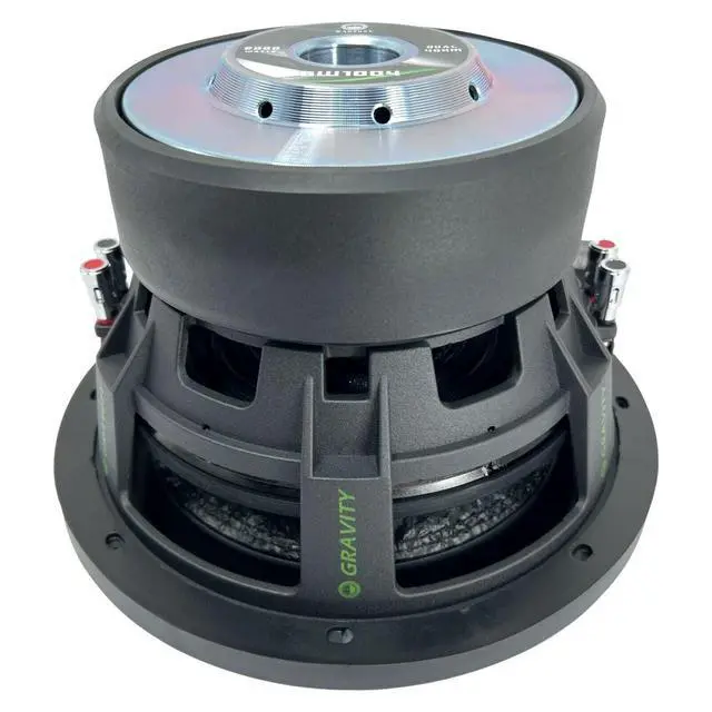 Alt view image 7 of 7 - 1x 10 Inch 2000 Watt Car Audio Subwoofer w/ 4 Ohm DVC 10" Sub - Single - Feature Dual Voice Coil, Thick Magnet, Design for Car, ATV, Van, High Performance Car Show