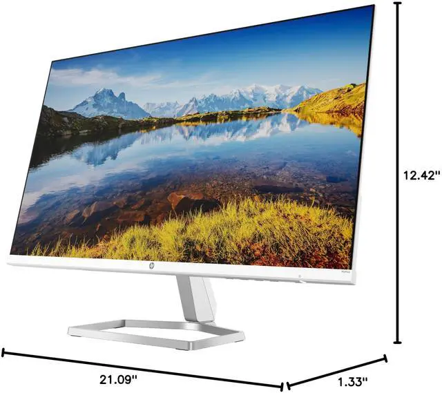 Alt view image 5 of 5 - Series 3 Pro 324pe 24" 100Hz FHD IPS Monitor with Adjustable Tilt | Built-in Dual 2W Speakers, Swivel/Pivot/Height, VESA Mount, VGA, Displayport, HDMI w/DKZ Hub, Black (B1GM5AA#ABA)