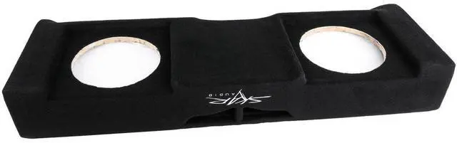 Main image of Dual 12" Ported Subwoofer Enclosure Compatible with 2007-2013 Silverado/Sierra Crew Cab Trucks