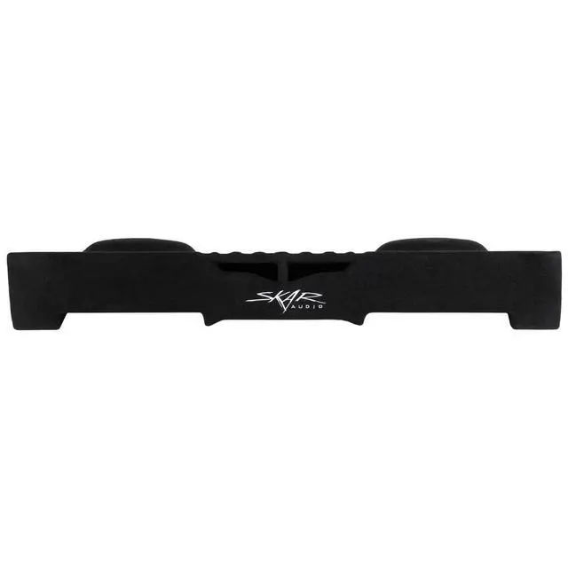 Alt view image 4 of 7 - Dual 12" Ported Subwoofer Enclosure Compatible with 2007-2013 Silverado/Sierra Crew Cab Trucks