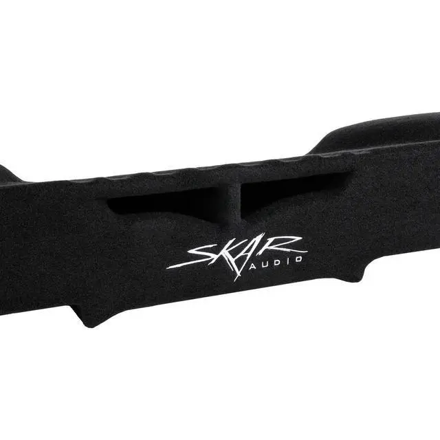 Alt view image 5 of 7 - Dual 12" Ported Subwoofer Enclosure Compatible with 2007-2013 Silverado/Sierra Crew Cab Trucks