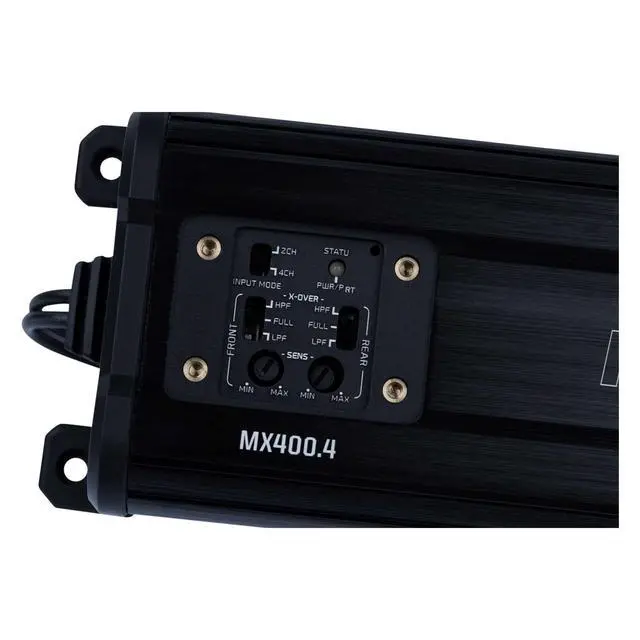 Alt view image 3 of 6 - MX400.4 Powersports 400 Watts 4-Channel Amplifier