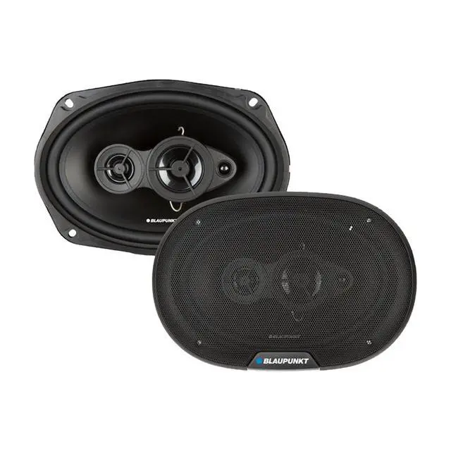 Alt view image 2 of 4 - 2 Pair (Qty 4) of BPS-E694 6x9" 70 Watt Max 4-Way Car Speakers with 50 Feet 16 Gauge Wire