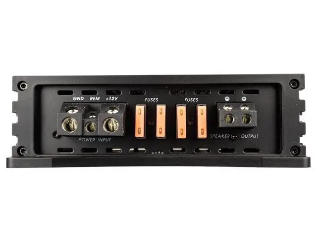Alt view image 5 of 7 - NA6000D Neuron Series 6000 Watts Max Monoblock Car Amp with 4-Way Protection Circuitry Class-D Amplifier Low & High Level Inputs (Remote Bass Knob Included)