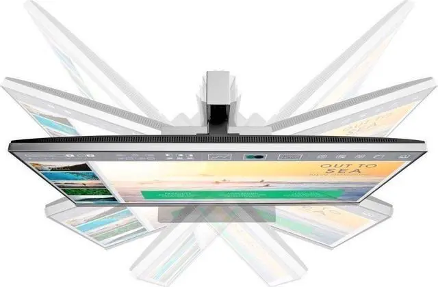 Alt view image 6 of 6 - EliteDisplay 23.8-Inch Screen LED-Lit Monitor Silver (1FH47AA#ABA)