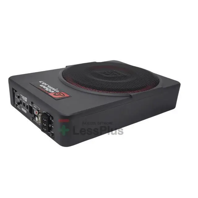 Alt view image 2 of 7 - Cerwin-Vega VPAS10 10" 2 550W Max / 200W RMS Powered Active Subwoofer Enclosure + Bass Knob